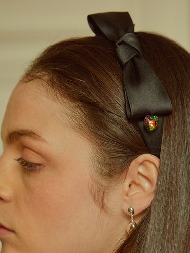 Alice Heart Ribbon Hairband - L’OMBRILLANT - Modalova