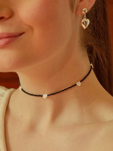 Heart Chocker Necklace - L’OMBRILLANT - Modalova