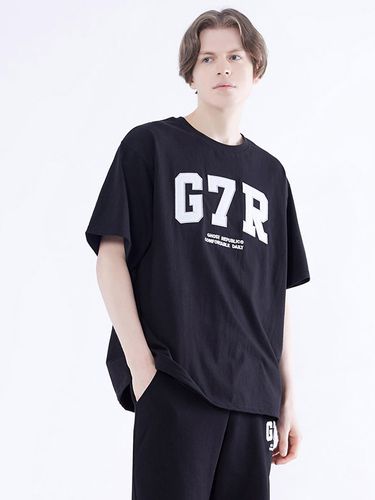 G7R Arched Oversized Short Sleeves T-Shirt - GHOST REPUBLIC - Modalova