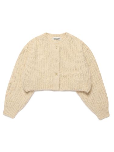 Jellimo Knit Cardigan _Beige - ANGELO BIANCO - Modalova