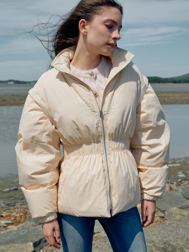 Marais Down Jacket _Cream - ANGELO BIANCO - Modalova