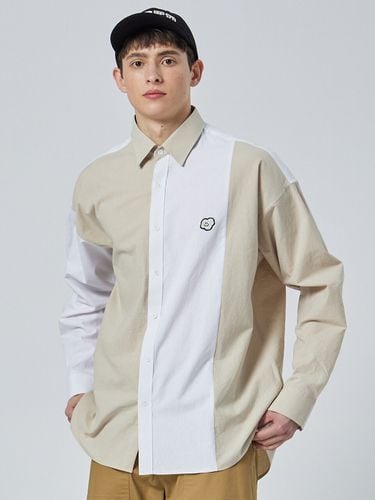 Washing Logo Color Block Shirt_2 Colors - W. standard - Modalova