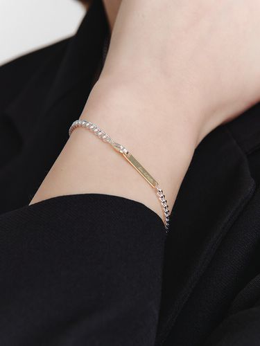 Curve Chain Bracelet #LSB10 - LUNNE - Modalova