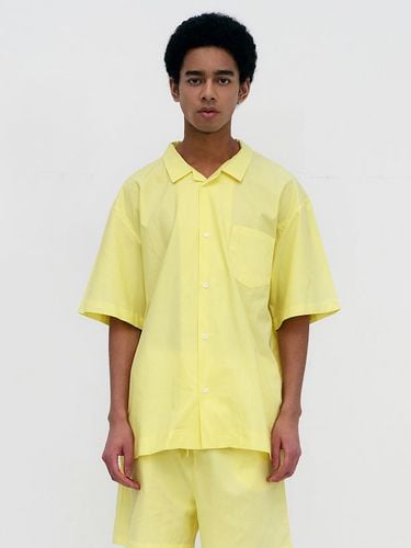 Stay Pajamas Short Sleeve Shirt - Yellow - lazyz - Modalova