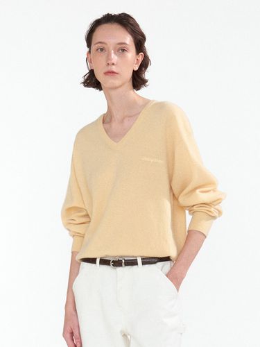 Haig V-neck Pullover_Harvest - NOTHING WRITTEN - Modalova