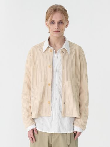 Twisted Liner Jacket [Light Beige] - MARTINPLAN - Modalova