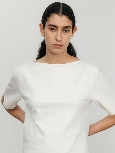 Boat Neck T-shirt - SPRING CROCUS - Modalova