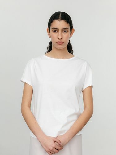 Silket T-shirt_White - SPRING CROCUS - Modalova