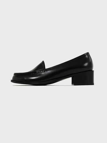 Loafer Pumps_Black (Bow Leather) - dough - Modalova