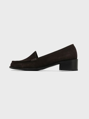 Loafer Pumps_Brown (Suede) - dough - Modalova