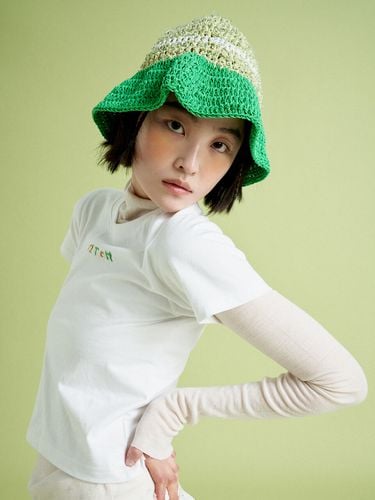 Pierre Bucket Hat_Green Apple - MISU A BARBE - Modalova