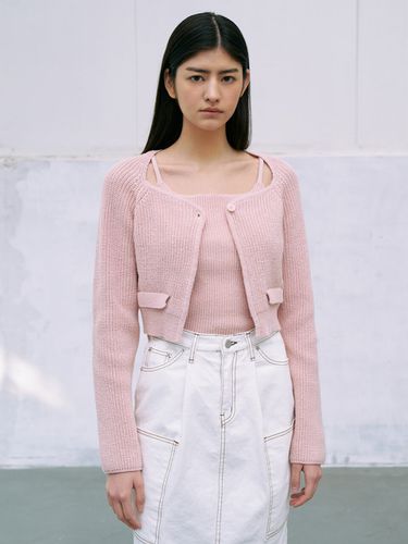 Erit Knit Cardigan - ANGELO BIANCO - Modalova