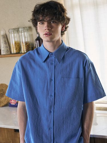 Linen Pocket Short Sleeves Shirt _ - ease - Modalova