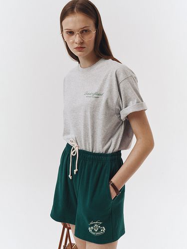 Unisex Academy Jersey Shorts_Green - Dunst for WOMEN - Modalova