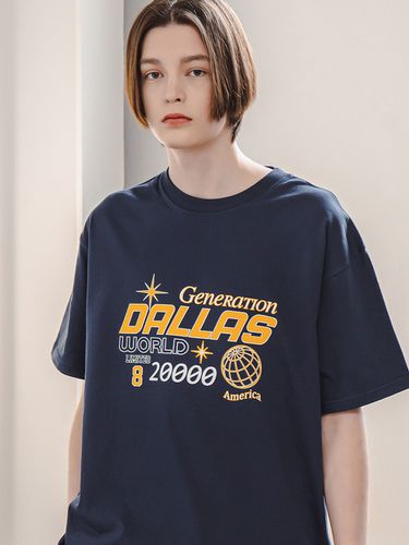 Dallas Short Sleeve T-shirt - Navy - CAMELWORK - Modalova