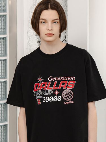 Dallas Short Sleeve T-shirt - Black - CAMELWORK - Modalova