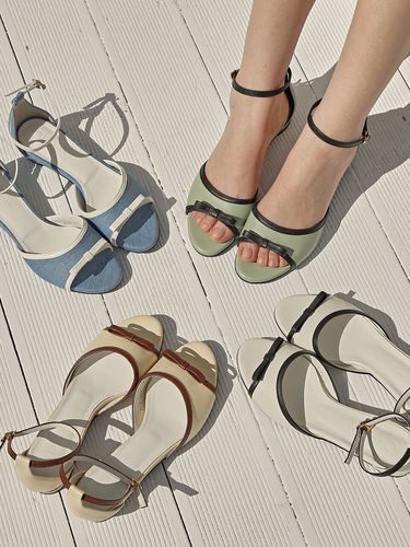 Cape Ribbon Sandals_4 Colors - LOWFLOW - Modalova