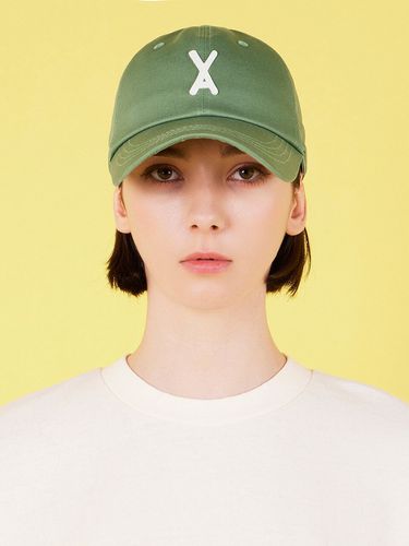 VA Appliqu Overfit Ball Cap_Light Green - VARZAR - Modalova