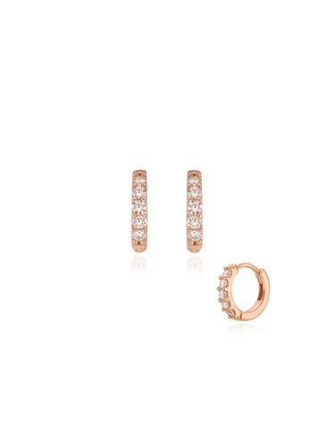 Silver One Touch Earring SC1741 - STONEHENgE - Modalova