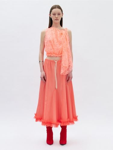 Avant Layered Mesh Skirt_Pink - YUNSE - Modalova