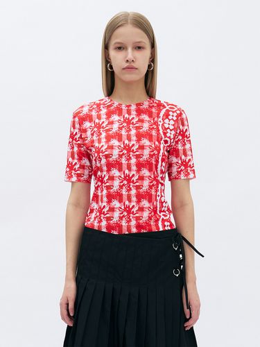 Nostalgia Jersey Top_Red - YUNSE - Modalova