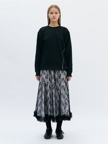 Avant Layered Lace Skirt_Black - YUNSE - Modalova