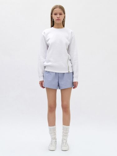 Hatch Stripe Boxer Shorts_Blue - YUNSE - Modalova