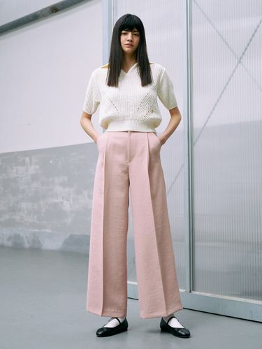 Alic Wide Pants - ANGELO BIANCO - Modalova