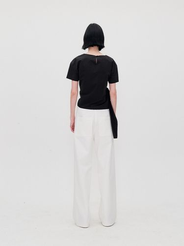 Asymmetric-Hem Blouse - RE RHEE - Modalova