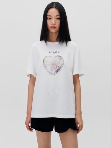 Logo Heart T-Shirt - RE RHEE - Modalova