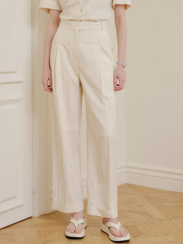 Beige May Summer Pants - LOOKAST - Modalova