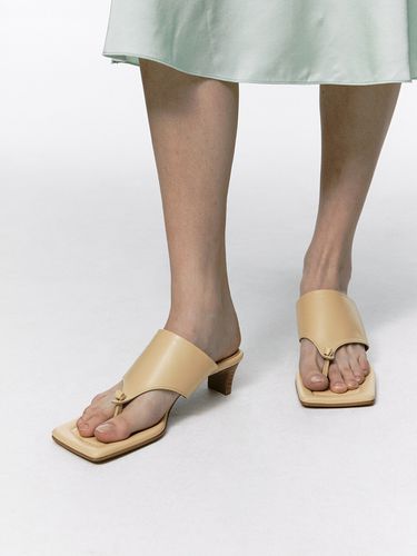 Mm Leon Heel Sandal_Beige - Neute - Modalova