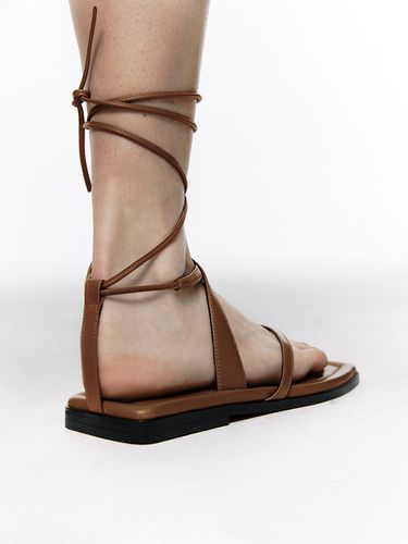 Mm Leah Tie-up Sandal_Brown - Neute - Modalova