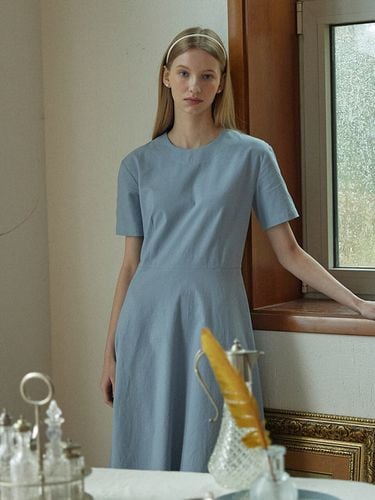 Linen Flared Dress_6 Colors - NONLOCAL - Modalova