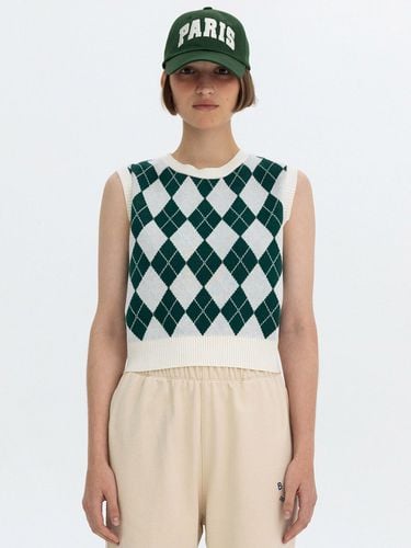 Argyle Mix Vest_Green - Bensimon - Modalova