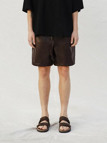 Vegan Leather Bermuda Shorts _ - V2 - Modalova