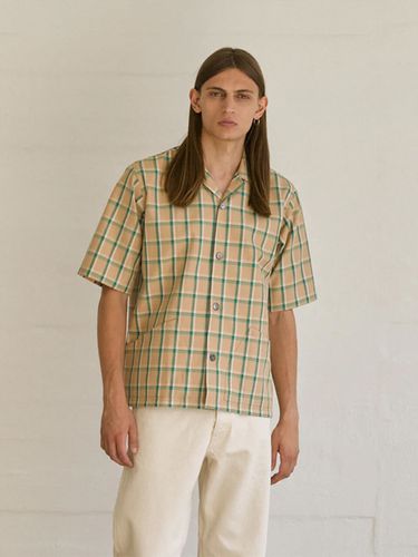 Coco Check Shirt _ Green - SUNFLOWER - Modalova