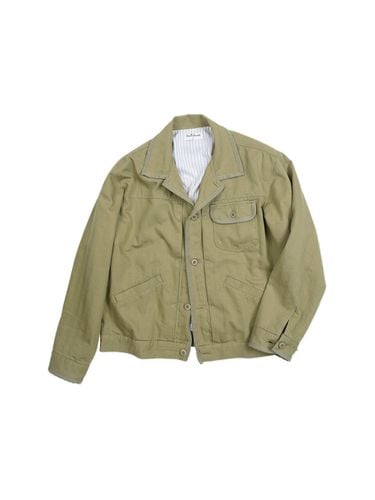 Cotton Jacket - Khaki - SENTIBONES - Modalova