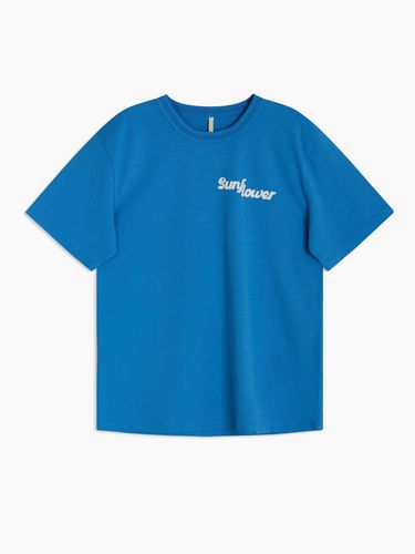 Master Logo T-Shirt _ Blue - SUNFLOWER - Modalova