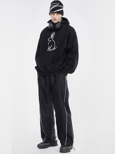 Bunny Hoodie _ Black - The GREATEST - Modalova