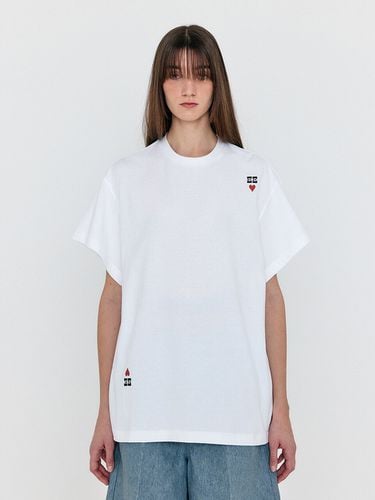 Wicky Graphic T-Shirt_White - EENK - Modalova