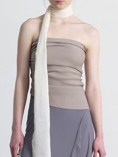 Thin Stripe Scarf - UNDERCONTROL STUDIO - Modalova