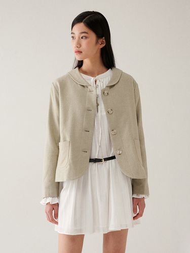 Tom Sawyer Linen Jacket - GANISONG - Modalova