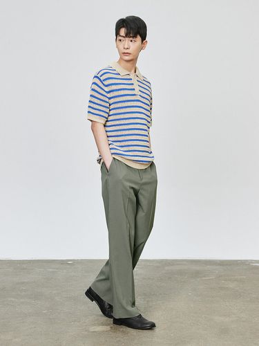 Coolmax Semi Wide Slacks Pants () - THE KNIT COMPANY - Modalova