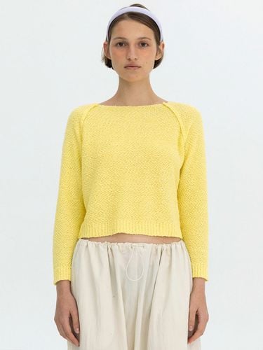 Boucle Knit Pull Over_Yellow - Bensimon - Modalova