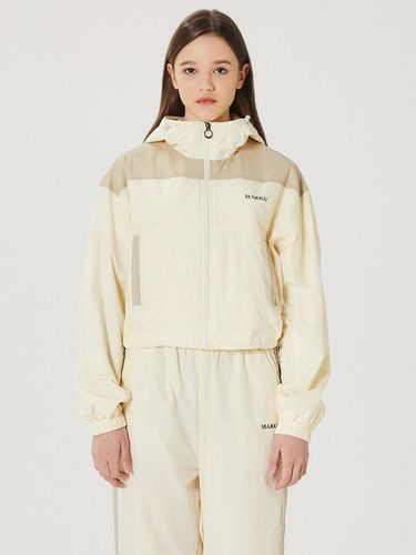 Cropped Wind Breaker - Off White - MARKM - Modalova