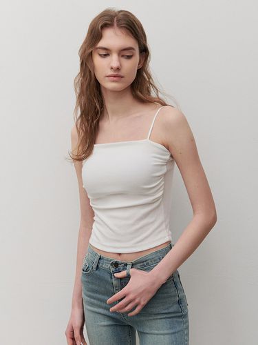 Shirring Cap Sleeveless White - camino - Modalova