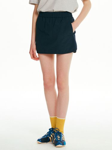 LAZIO Banding Mini Skirt _Navy - AND YOU - Modalova