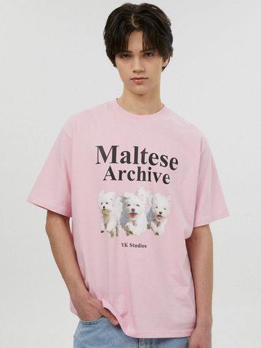 Maltese Archive Short Sleeve T-Shirt - WAIKEI - Modalova