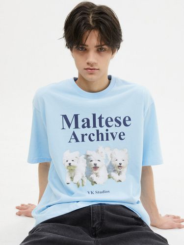 Maltese Archive Short Sleeve T-Shirt - WAIKEI - Modalova